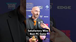 Satisfactory Wins Best PC Game at the Golden Joystick Awards [upl. by Anaes]