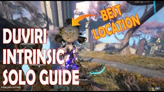 Best Intrinsic Farm Location Solo Run😲 Duviri Warframe [upl. by Leak181]