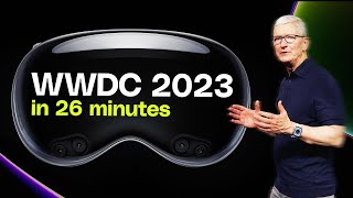 Apple WWDC 2023 keynote in 26 minutes [upl. by Haines]