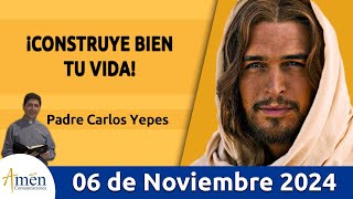 Evangelio De Hoy Miercoles 6 de Noviembre 2024 PadreCarlosYepes l San Lucas 14 2333 [upl. by Fabyola]