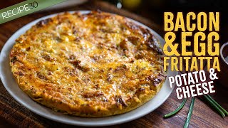 Ultimate Frittata Breakfast  One Pan Breakfast Wonder [upl. by Ahsaelat]