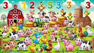 Barnyard Multiplication Song [upl. by Nelrac]