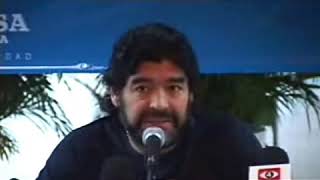 Quien es el Mágico González Mira lo que Maradona opina de el [upl. by Einyaj]