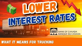 Interest Rates Cut How Will They Impact the Trucking Industry [upl. by Elison]