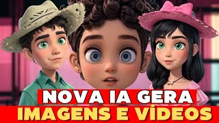 NOVA IA CRIA VÍDEOS E IMAGENS A PARTIR DE TEXTO Tutorial Passo a Passo [upl. by Huntlee]