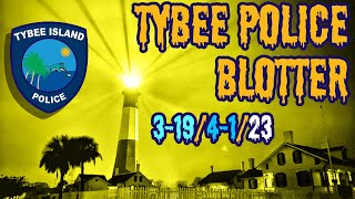 Tybee Island Police Blotter 319234123 Updates from Savannahs Beach [upl. by Valma23]