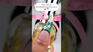 Glass French Tip Gel Extension Tutorial  Easy Hard Builder Gel Nails nails nailart shorts [upl. by Dotson186]