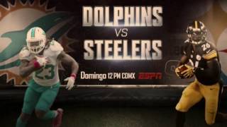 Dolphins vs Steelers 2016 Wildcard intro [upl. by Atnek191]