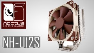 Noctua NHU12S Prozessor Kühler Unboxing German [upl. by Kalila]