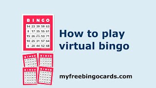 How to play Virtual Bingo [upl. by Theressa]