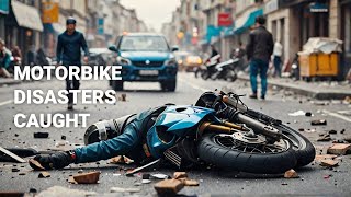 Caught On Camera Horrific Motorbike Accidents [upl. by Esenahs858]