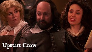 Best of David Mitchell as William Shakespeare from S1  Part 2  Upstart Crow  BBC Comedy Greats [upl. by Idell]