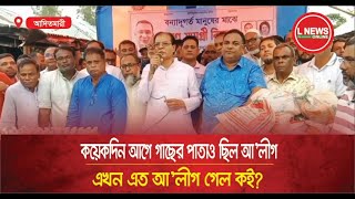 কয়েক দিন আগে গাছের পাতাও আলীগ এত আলীগ গেল কই  L News Online [upl. by Milburt872]