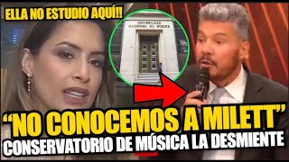 Conservatorio de Música de Lima niega que Milett Figueroa haya estudiado ahí quotNi la conocemosquot [upl. by Assirak]