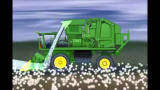 How Do We Pick Cotton  Version 2  Baler Pickers [upl. by Mcclish]