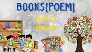 BOOKS  Poem Class 4 English UNIT 9 New Words amp Fully solved textbook exercise [upl. by Ahsenot93]