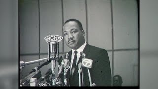 Portion of Martin Luther King Jrs speech in Detroit [upl. by Hartman678]