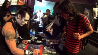 Doyle meets fans at Abominator CD signing at Guitar Center 2 [upl. by Yllib]