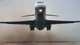 Loud amp Smoky McDonnell Douglas MD80 Takeoff at Princess Juliana Full HD1080p [upl. by Haizek]