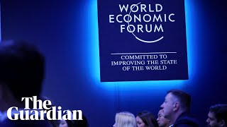 Davos speakers attend The Global Economic Outlook event – watch live [upl. by Norina]