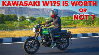 175cc ல இப்படி ஒரு Cruiser Bike அ   Kawasaki W175 Review in Tamil  Worth for Money [upl. by Ahsenwahs]