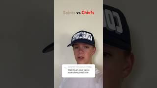 Saints vs Chiefs Game Prediction nflfootballsports [upl. by Enicul]