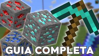 COMO ENCONTRAR TODOS LOS MINERALES EN MINECRAFT 121 [upl. by Nazar744]