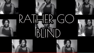 Etta James Id Rather Go Blind Acapella Cover Toria Akin [upl. by Nuyh]