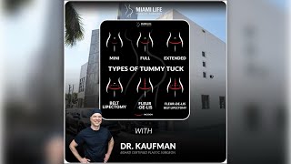 Different Types of Tummy Tuck Procedures by DrKaufman [upl. by Nylyrehc]