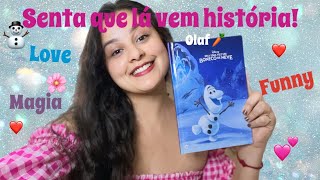 Era uma vez um BONECO DE NEVE ⛄️Senta criançada que lá vem história❤️olaff youtubecreatorawards [upl. by Tengdin]