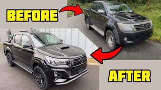 Incredible Transformation Of A Toyota Hilux Pickup [upl. by Otrevogir]