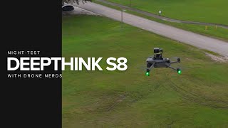 Is the DeepThink S8 the BEST Drone Camera for Night Flying [upl. by Kroo]