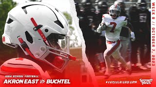 Akron East Runs Through Buchtel for 1411 Victory 🏈 [upl. by Mattox]