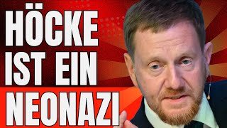 Sachsen Kretschmer verliert völlig die Nerven und beleidigt Höcke [upl. by Assirec517]