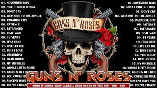 Guns N Roses Greatest Hits Full Album  Guns N Roses Best Songs 2024 [upl. by Attalie]