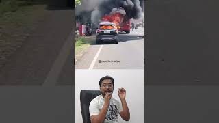 Car me electrical fault se hua hadsa Follow Law amp Drive safe shorts [upl. by Llij]