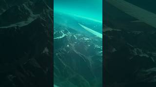 View of Himalayas from plane himalayas superb hills himalayas himachalpradesh mountains [upl. by Atterahs491]