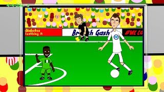 🇧🇷DZEKO OFFSIDE  Nigeria vs Bosnia H🇧🇷 by 442oons Brazil World Cup Cartoon 2014 21614 [upl. by Acino]