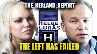 Helge Lurås Resett The Left has Failed  Herland Report [upl. by Ydnam588]