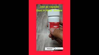 Zest az capsule Uses in Hindi Review  treat anemia price  fayde weakness Benefits [upl. by Ettenhoj966]