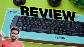 Logitech Wireless Combo Mk220 With Keyboard And Mouse Unboxing [upl. by Reace611]