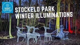 Stockeld Park Winter Illuminations and Nordic Skiing Vlog [upl. by Grondin]