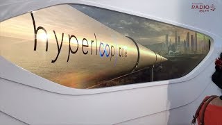 EXCLUSIVE First Look Hyperloop in Dubai [upl. by Evelinn425]