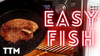 How to Air Fry a Fish Fillet in the Air Fryer Oven  Easy Cooking [upl. by Homovec]