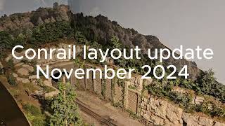 Conrail layout update November 2024 [upl. by Sassan]