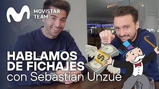 ¡Hablamos de Fichajes Con Sebastián Unzué  Movistar Team  2023 [upl. by Eldin]