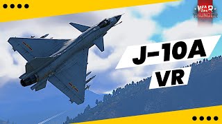 This Chinese Typhoon is NUTS  J10A  VR War Thunder [upl. by Niliac660]