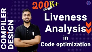 Lec31 Liveness Analysis in Code optimization  Dataflow analysis [upl. by Nosimaj]