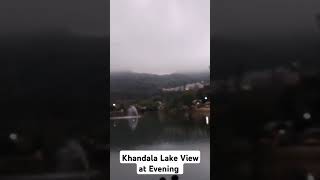 Khandala City Lake  Evening View khandala lake lakewater eveningnature nature videogrwphy [upl. by Garwood945]