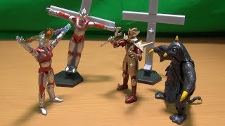 こいつは凄い！SHODO（掌動）ウルトラマンVS2 決戦！ウルトラ兄弟 全5種 [upl. by Notxam]